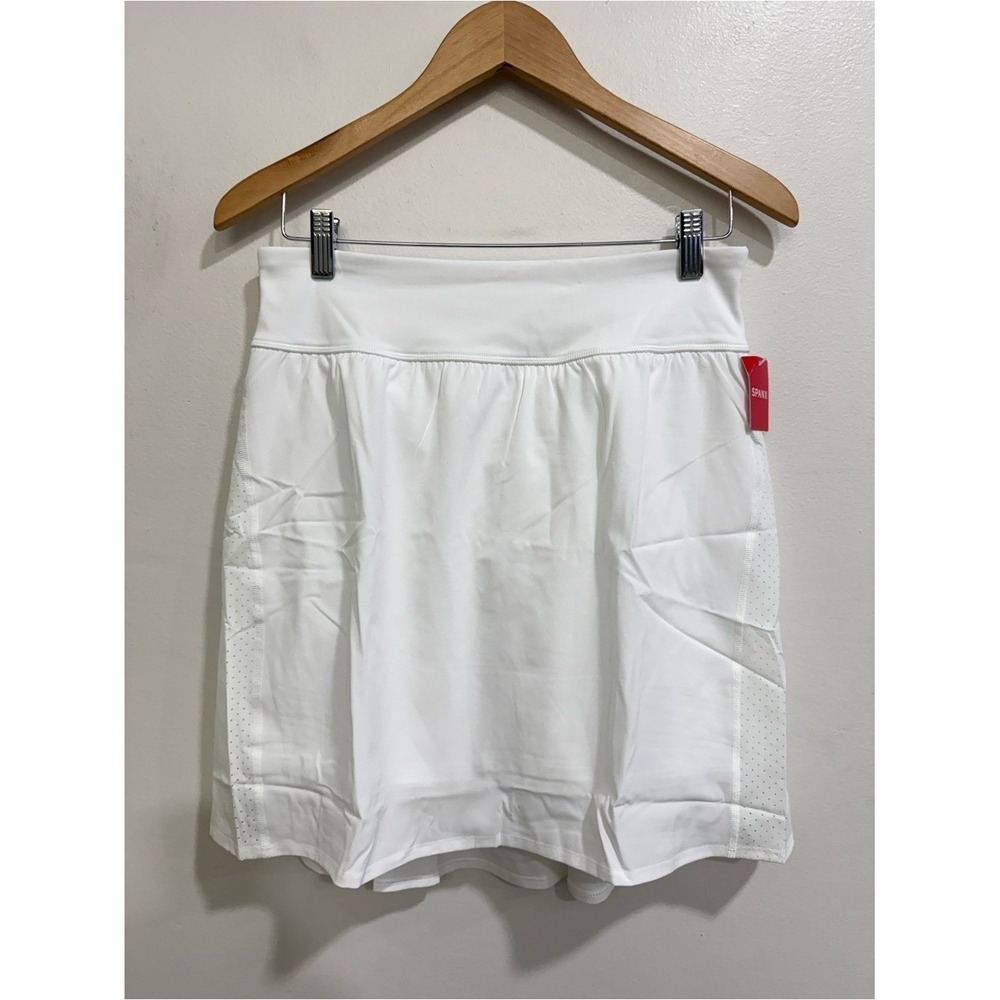 NWT SPANX SPANXSHAPE Get Moving 17" SKORT Size L Style #50272R
